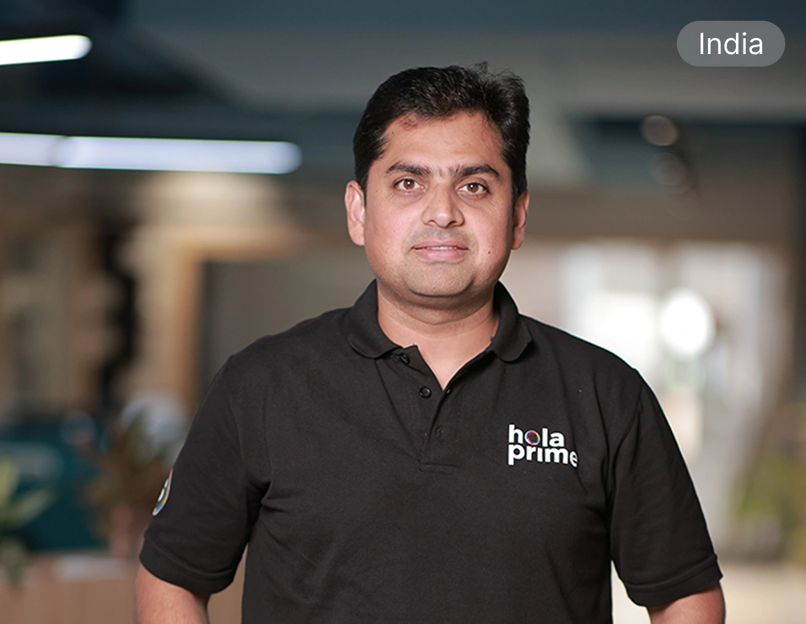 VP Risk & Compliance of Holeprime Ashutosh Sharma