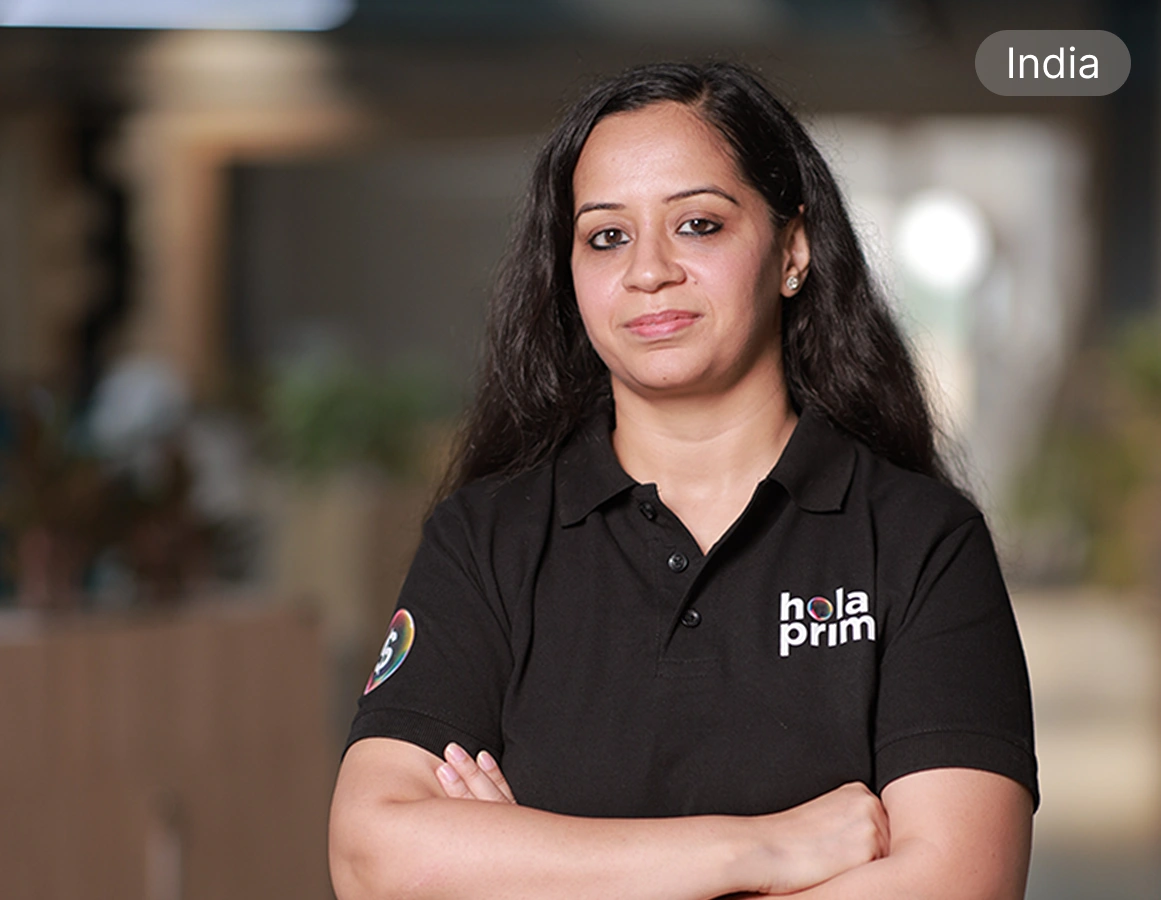 CFO of Holaprime Sumedha