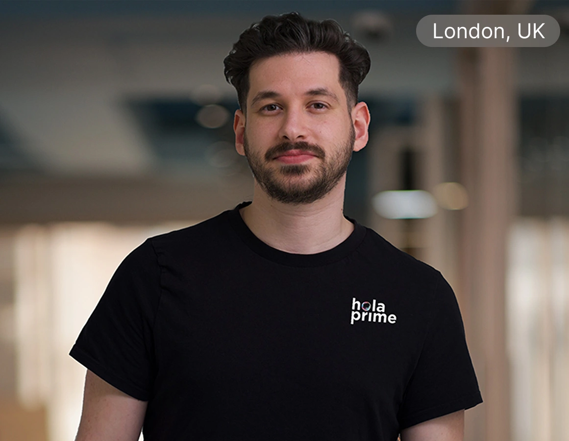 Lead - UK Operations of Holaprime Sami Saleh